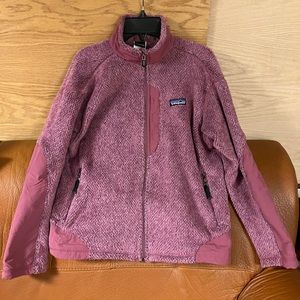 Patagonia Kids’ Lg Alpinefur Fleece Jacket. Vintage 2006. Dusty Rose color. EUC.